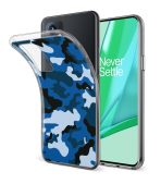 Camouflage Blue Printed Soft Phone Case - Image 2