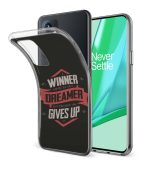 A Winner is a Dreamer Who Never Gives Up Printed Soft Phone Case - Image 2