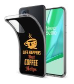 Life Happens But Coffee Helps Printed Soft Phone Case - Image 2