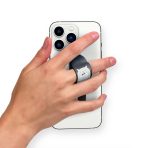 Cat With A Bow Printed Slider Phone Grip Holder - Image 2