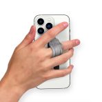 Wooden Texture Printed Slider Phone Grip Holder - Image 2