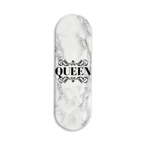 Queen Marble  Printed Slider Phone Grip Holder