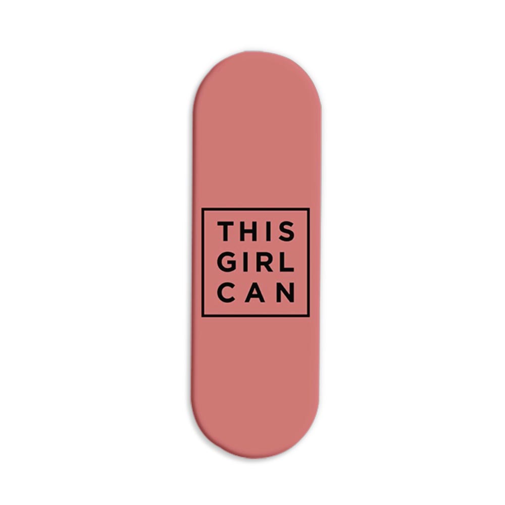 This Girl Can Printed Slider Phone Grip Holder This Girl Can Printed Slider Phone Grip Holder - Image 1