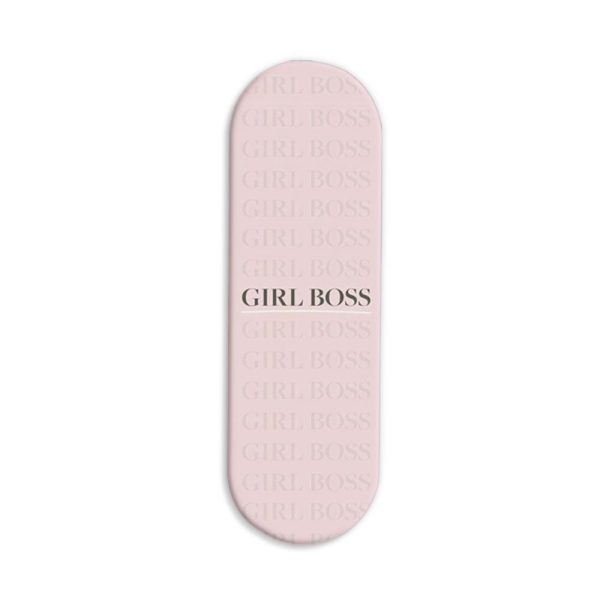 Girl Boss  Printed Slider Phone Grip Holder