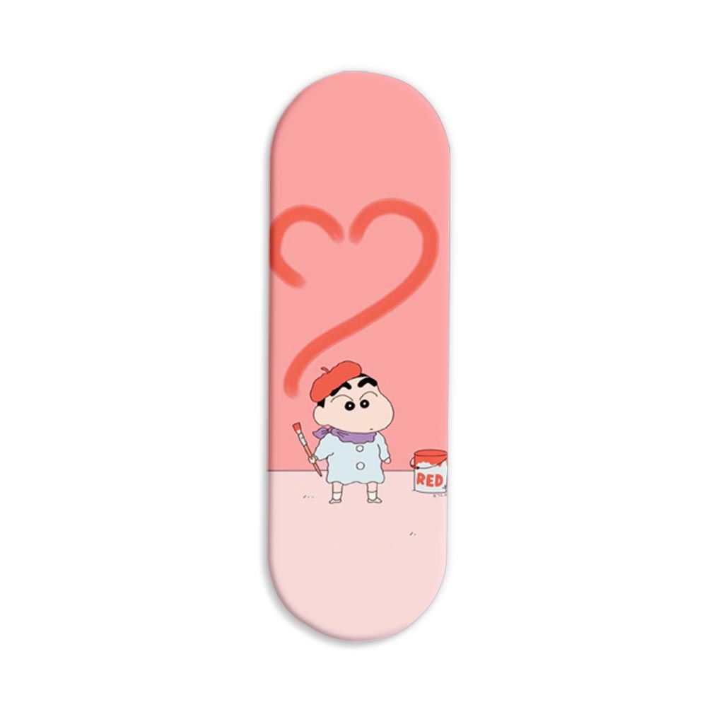 I Love Shin Chan Printed Slider Phone Grip Holder I Love Shin Chan Printed Slider Phone Grip Holder - Image 1