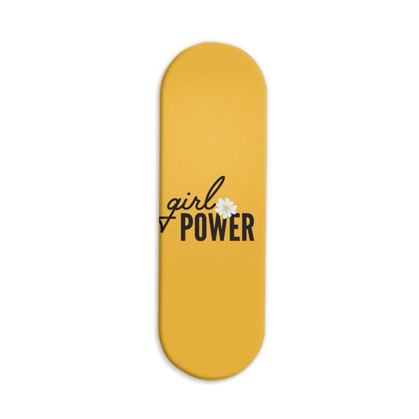 Girl Power Printed Slider Phone Grip Holder