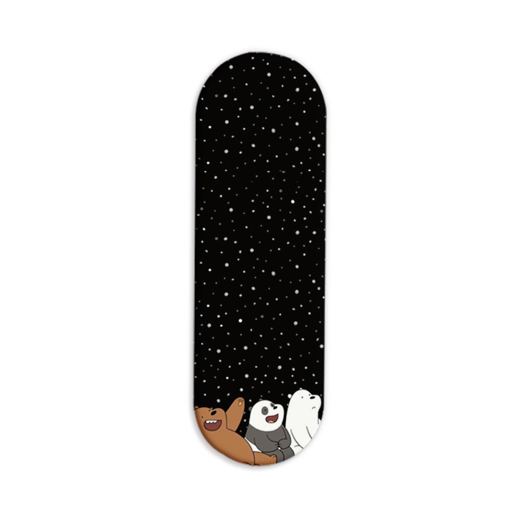 Bare Bears Printed Slider Phone Grip Holder Bare Bears Printed Slider Phone Grip Holder - Image 1