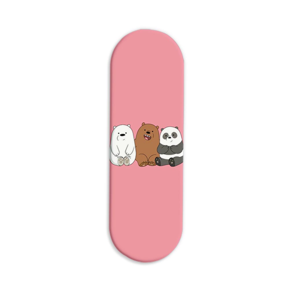 Bare Bears Printed Slider Phone Grip Holder Bare Bears Printed Slider Phone Grip Holder - Image 1