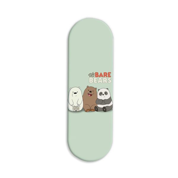 We Bare Bears Printed Slider Phone Grip Holder