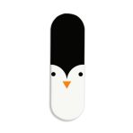 Cute Penguin Face  Printed Slider Phone Grip Holder