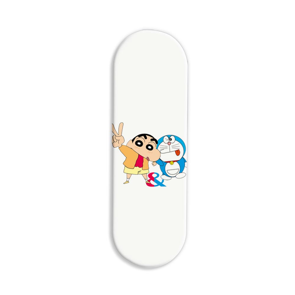 Shinchan And Doraemon Printed Slider Phone Grip Holder Shinchan And Doraemon Printed Slider Phone Grip Holder - Image 1