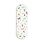 Confetti Pattern Printed Slider Phone Grip Holder