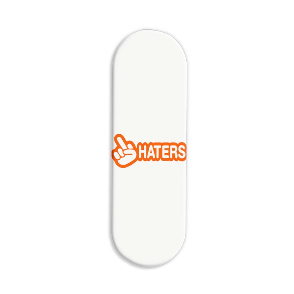 Haters Printed Slider Phone Grip Holder Haters Printed Slider Phone Grip Holder - Image 1