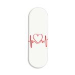Heartbeat Printed Slider Phone Grip Holder