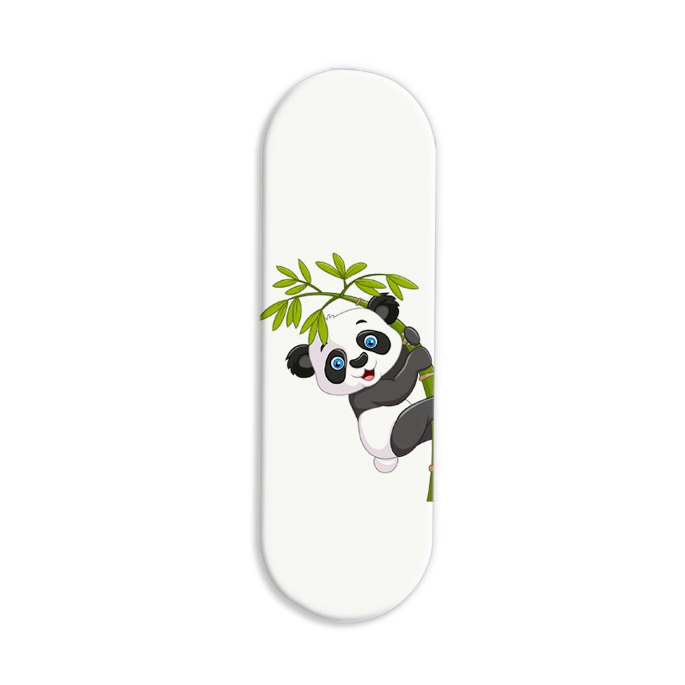 Little Panda On Tree Printed Slider Phone Grip Holder Little Panda On Tree Printed Slider Phone Grip Holder - Image 1