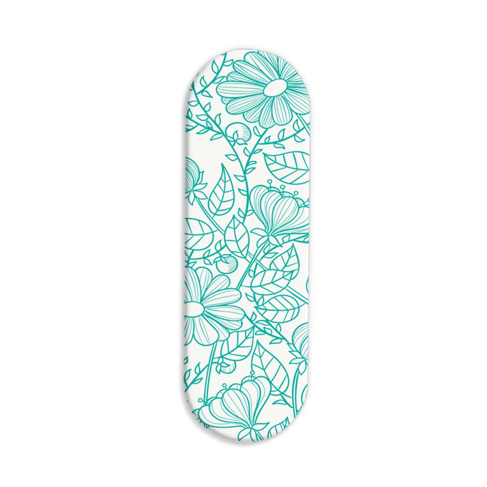 Flowers Printed Slider Phone Grip Holder Flowers Printed Slider Phone Grip Holder - Image 1