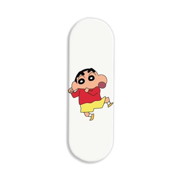 Dancing Shinchan Printed Slider Phone Grip Holder
