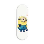 Minion Printed Slider Phone Grip Holder