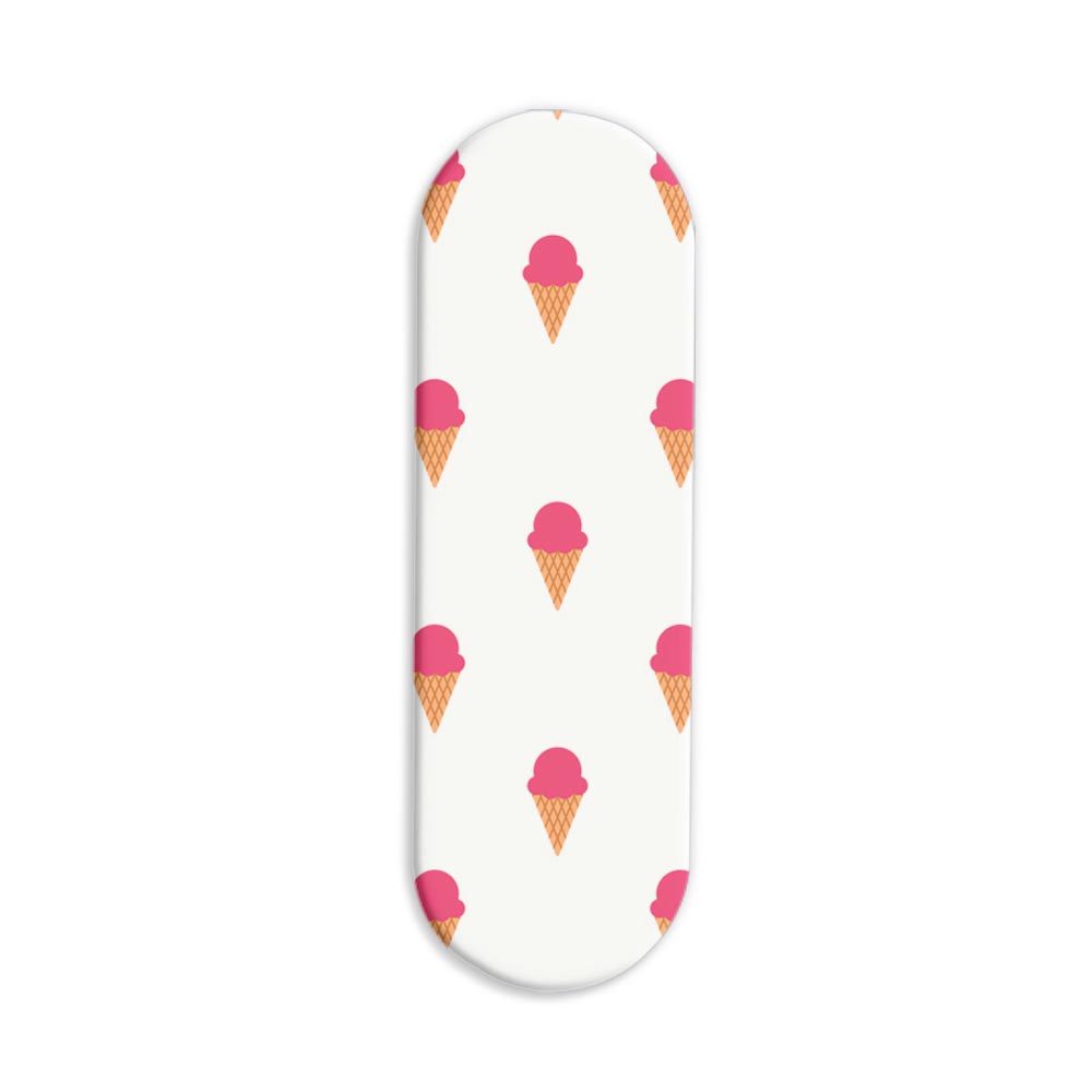 Ice Cream Pattern Printed Slider Phone Grip Holder Ice Cream Pattern Printed Slider Phone Grip Holder - Image 1