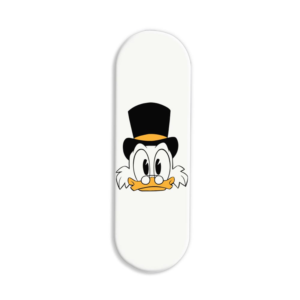 Donald Duck with Specs Printed Slider Phone Grip Holder Donald Duck with Specs Printed Slider Phone Grip Holder - Image 1