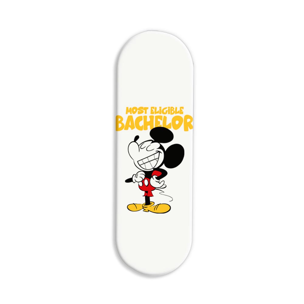 Mickey Mouse-Most Eligible Bachelor Printed Slider Phone Grip Holder Mickey Mouse-Most Eligible Bachelor Printed Slider Phone Grip Holder - Image 1