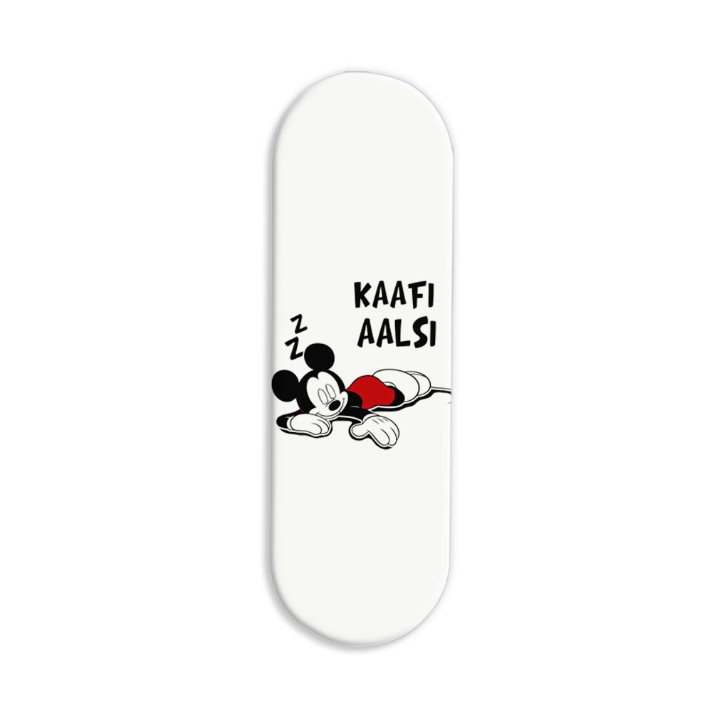 Mickey Mouse-Kaffi Aalsi Printed Slider Phone Grip Holder Mickey Mouse-Kaffi Aalsi Printed Slider Phone Grip Holder - Image 1