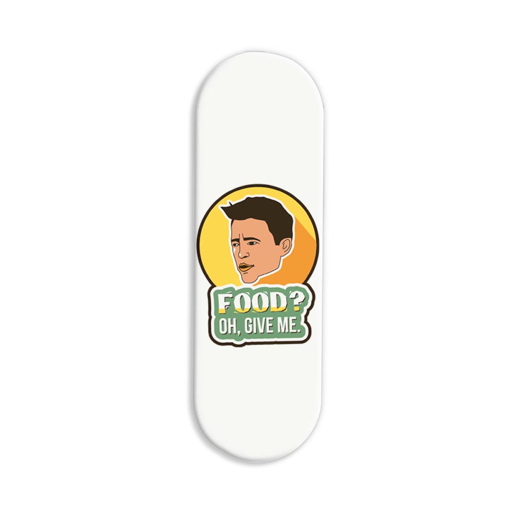 Food Food, Oh Give Me Printed Slider Phone Grip Holder - Image 1