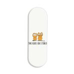 Two Birds One Stoned Printed Slider Phone Grip Holder