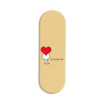 Love Printed Slider Phone Grip Holder