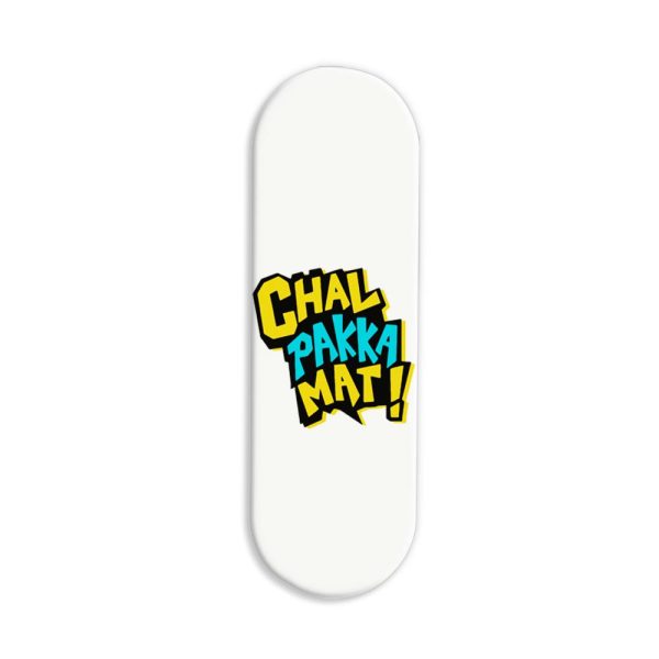 Chal Pakka Mat Printed Slider Phone Grip Holder