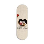Love Printed Slider Phone Grip Holder