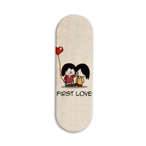 Love Printed Slider Phone Grip Holder