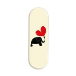 Love Printed Slider Phone Grip Holder