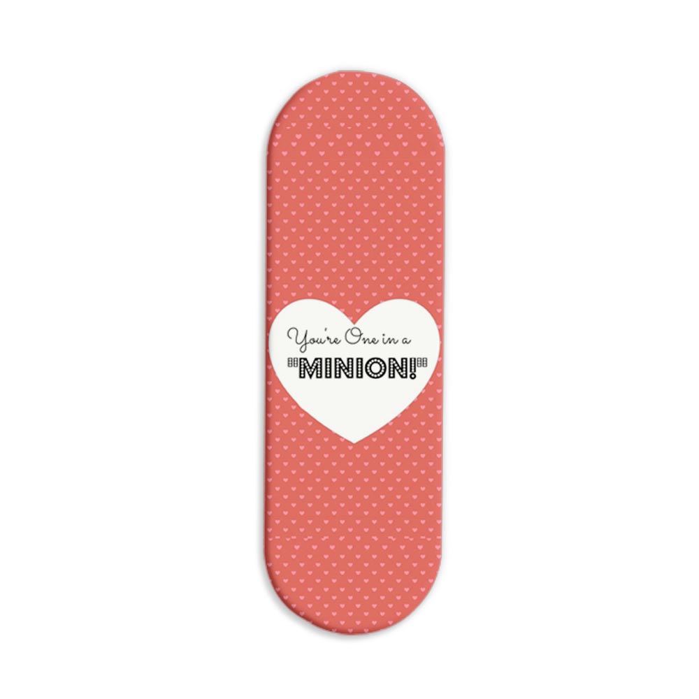 Love Printed Slider Phone Grip Holder Love Printed Slider Phone Grip Holder - Image 1