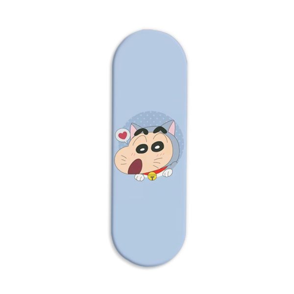 Shinchan Printed Slider Phone Grip Holder
