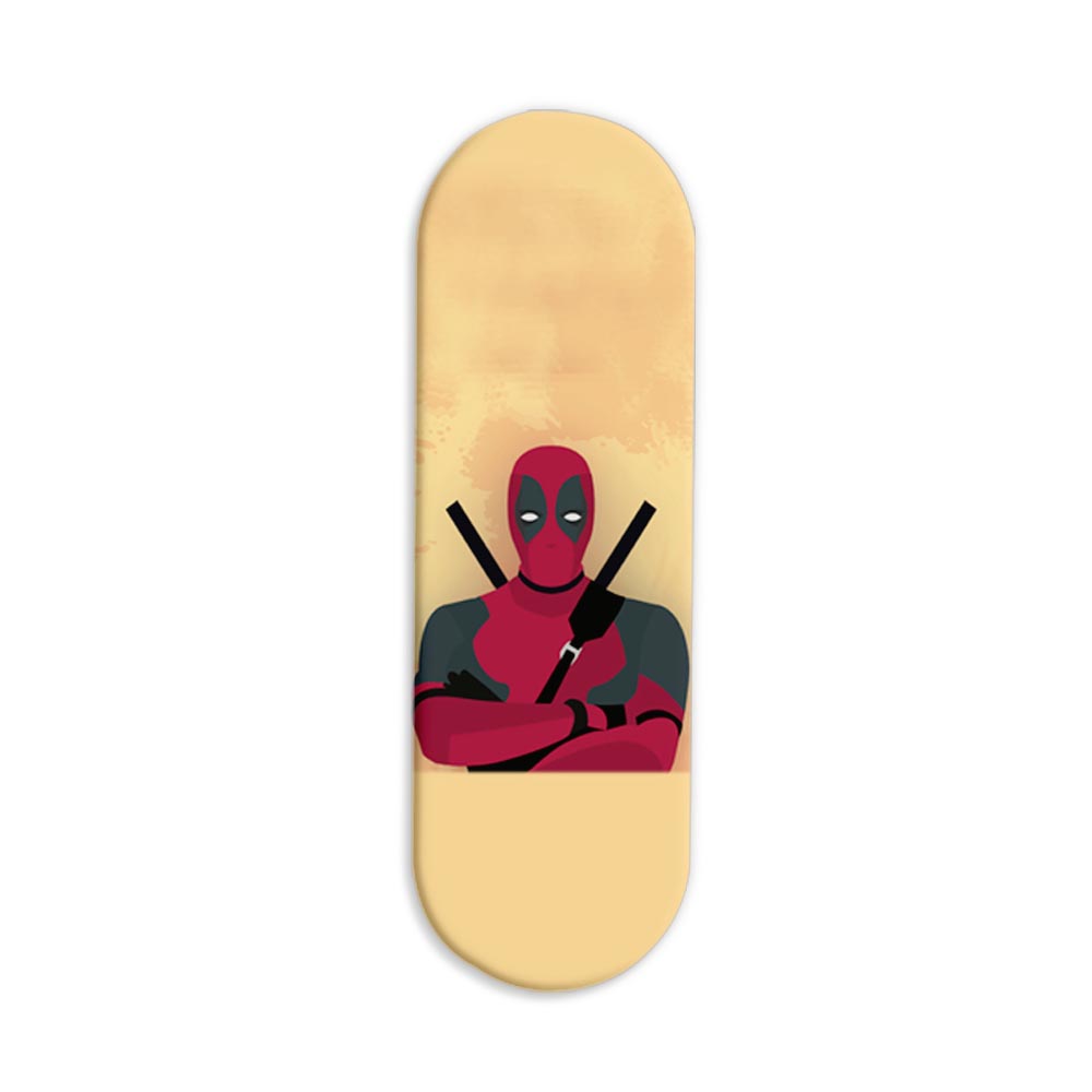 Deadpool Printed Slider Phone Grip Holder Deadpool Printed Slider Phone Grip Holder - Image 1