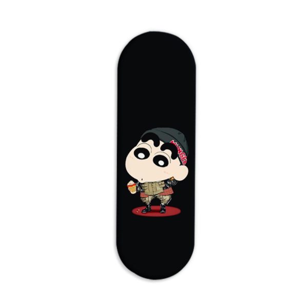 Shinchan Printed Slider Phone Grip Holder