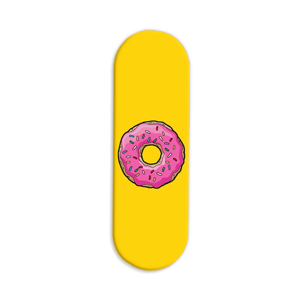 Feminine - Donut Printed Slider Phone Grip Holder Feminine - Donut Printed Slider Phone Grip Holder - Image 1