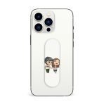 A boy and Girl Printed Slider Phone Grip Holder - Image 3