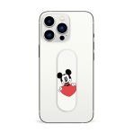 Mickey Mouse With Heart Printed Slider Phone Grip Holder - Image 3