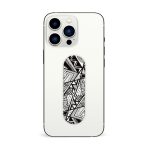 Black and White Printed Slider Phone Grip Holder - Image 3
