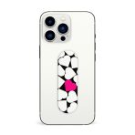 Black and White Printed Slider Phone Grip Holder - Image 3