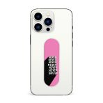 Typography Printed Slider Phone Grip Holder - Image 3