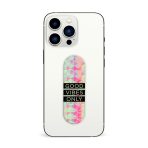 Typography Printed Slider Phone Grip Holder - Image 3