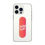 Typography Printed Slider Phone Grip Holder - Image 3