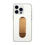 Wooden Texture Printed Slider Phone Grip Holder - Image 3