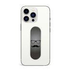 Moustache and Beard Printed Slider Phone Grip Holder - Image 3