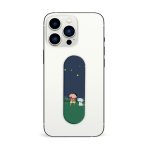 Shinchan and Shiro Printed Slider Phone Grip Holder - Image 3