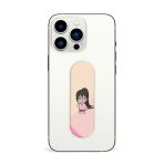 Cute Minimal Girl Printed Slider Phone Grip Holder - Image 3