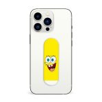 Yellow SpongeBob Printed Slider Phone Grip Holder - Image 3